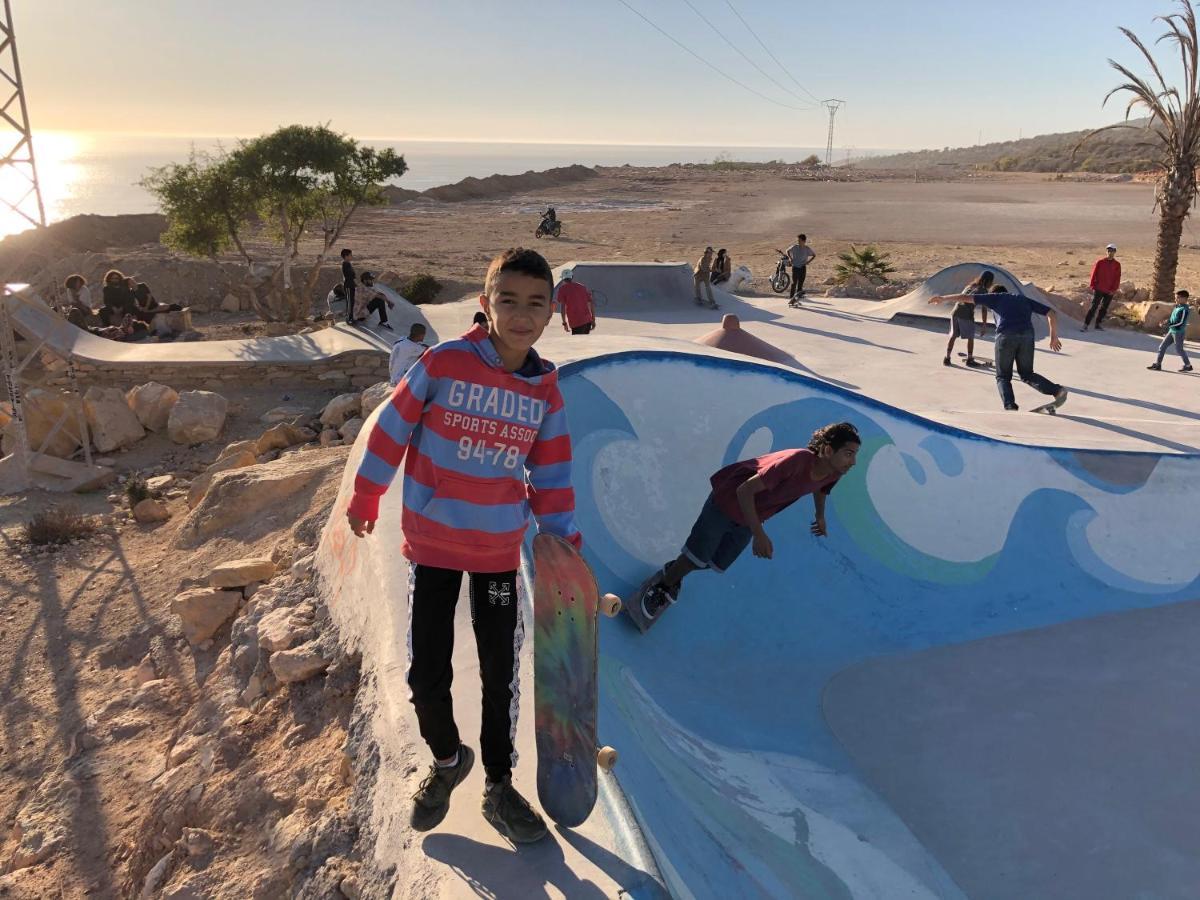 Albergue Surf & Skate Taghazout Exterior foto
