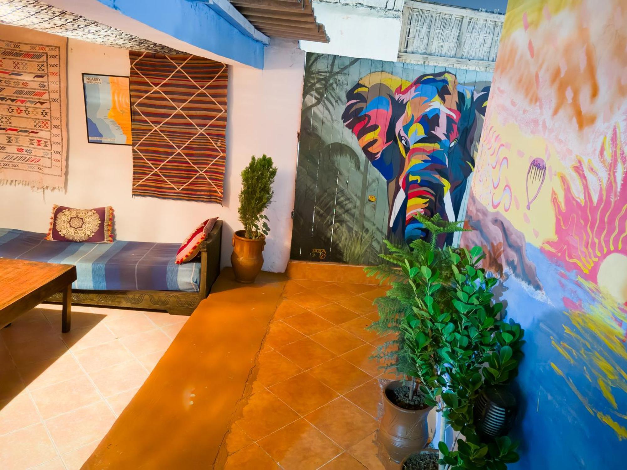 Albergue Surf & Skate Taghazout Exterior foto
